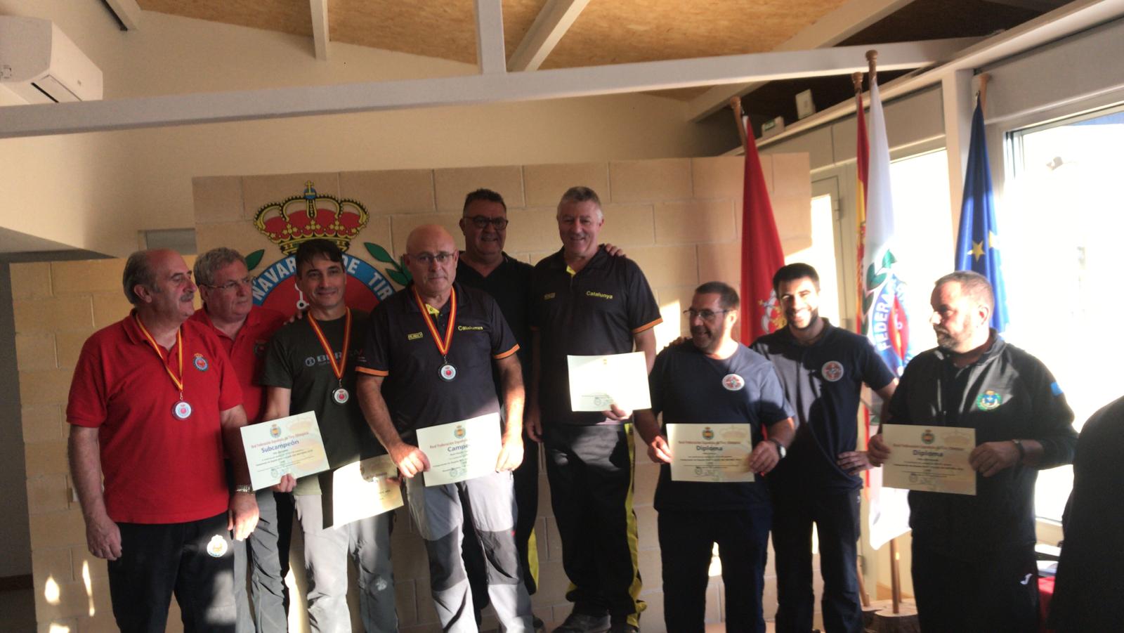 CAMPEONATO DE ESPAÑA DE RIFLE F-CLASS RESTRICTED Y OPEN 200 MTS CELEBRADO EN EL CAMPO DE AIZOAIN .